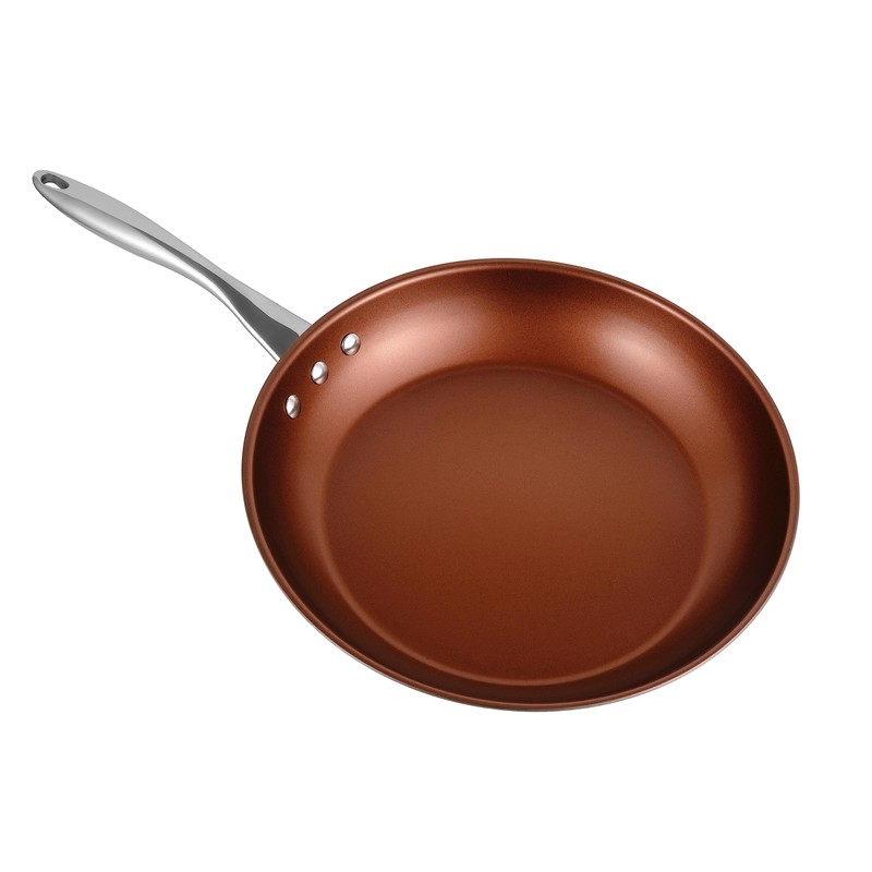 12" (30 cm) Stainless Steel Pan by Ozeri with ETERNA,