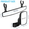 UTV Offroad Side Mirror And Center Mirror with 1.75" to