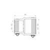 Crassus Adaptor Coupling CAC, black, CRA12047
