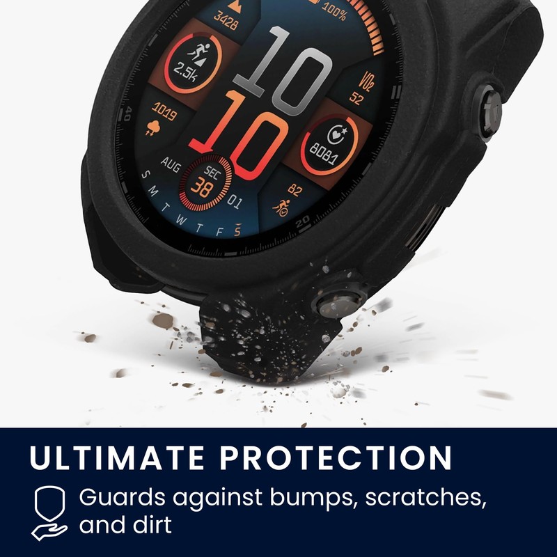 kwmobile Smartwatch Case Edge Protection for Garmin Fenix 8 51mm