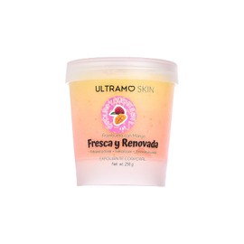 Exfoliante, exfoliante corporal, humectante para cuerpo, rostro, manos y pies, nutre la piel, limpia profundamente, reduce imperfecciones, deja la piel suave y sedosa, libre de sulfatos (Frambuesa con Mango)