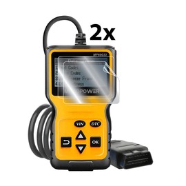 IPG for MOTOPOWER MP69033 Car OBD2 Scanner Code Reader Screen Protector (2 Units) Hydrogel Invisible Screen Guard - HD Quality/Self-Healing/Bubble -Free for MP69033