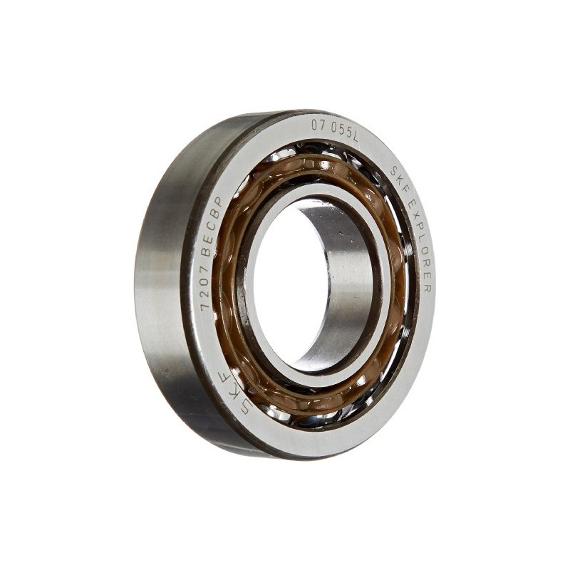 SKF 7207 BECBP Angular Contact Radial Ball Bearing, steel