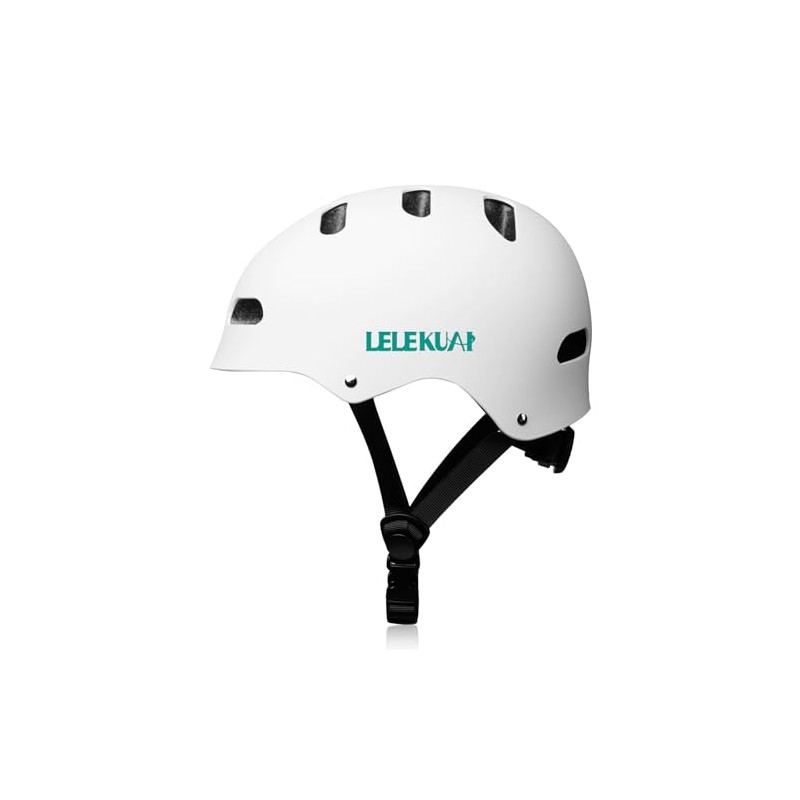 Skateboarding Helmets (White, X-Large)