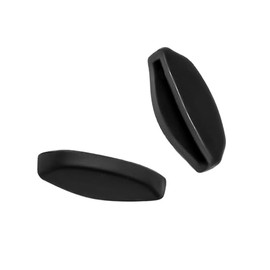 Soft Silicone Nose Pads Replacement Nose Pieces for Oakley HSTN OO9464 HSTN Metal OO9279 Sunglasses - Black Regular Size Nose Cushion