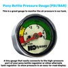H2ODYSSEY Mini PSI/BAR Button Gauge