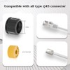 FGB 10Gbps Cat7 Waterproof RJ45 Coupler, Shielded IP68, Female to