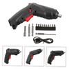 Operitacx Cordless Drill Tool Electrician Screwdriver Set Mini Electric Screwdriver
