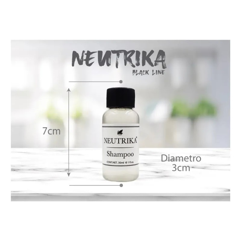 Shampoo Hotelero 30ml - 100 Pzas Amenidades Hoteleras