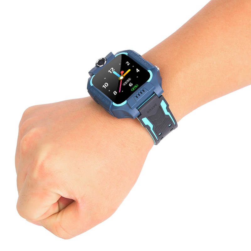 Portable Waterproof Kids Smartwatch LBS Positioning Children Safe Call Voice