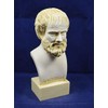 Aristotle Sculpture Aristotle Bust Ancient Greek Philosopher Alabaster Statue