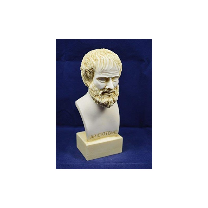 Aristotle Sculpture Aristotle Bust Ancient Greek Philosopher Alabaster Statue