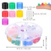 Healifty 160 anillos de código dental de silicona para instrumentos,