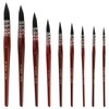 MEKOTRIN 9PCS Watercolor Brushes Set, Synthetic Squirrel Hair Paint Brushes