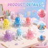 6 Pack Octopus Squishies, Slow Rising Squishies Octopu Stress Relief