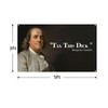 Benjamin Franklin Flag Tax This Di-c-k Flag 3x5 Ft Funny