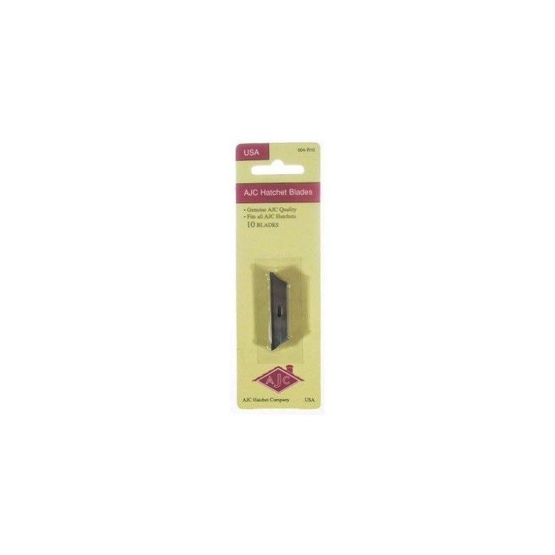 AJC Tools 004-R10 Roofing Hatchet Blades - 10 Blades per