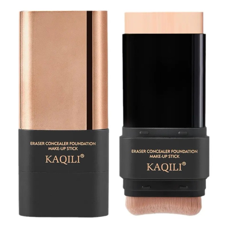 Base De Maquillaje Flawless, Impermeable Con Doble Punta