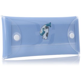 Mofusand0016 Pouch, Small Items, Cosmetic Pouch, Pen Case, Clear Multi Case, Large Size, Women's, Girls, Children,, Sames (MFS-128)