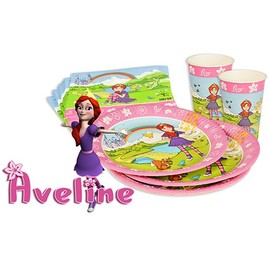 10 Paper Cups Wonderland/Children/Birthday 0.2L ø7 cm x Height 9.7 cm