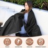 Tirrinia Waterproof Outdoor Blanket with Sherpa Lining, Windproof Triple Layers