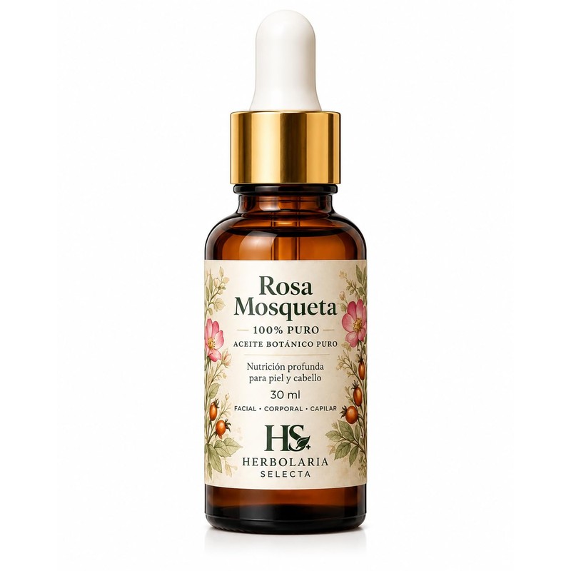 Aceite de Rosa Mosqueta 100 Puro 30 ml con Vitamina