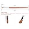 KADS Nail Acrylic Brush Kolinsky Nail Extension Brush Oval Crimped