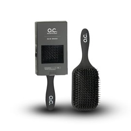 O.C. HAIRCARE Hair Brush, Massage Brush for the Scalp, with Imitation Wild Boar Bristles, Vegan, Detangling Brush for Long Curly Hair, Bristles Comfortable for the Scalp
