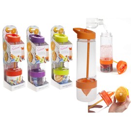 Summit Aqua Fruit Infuser Bottle [Colors May Vary]