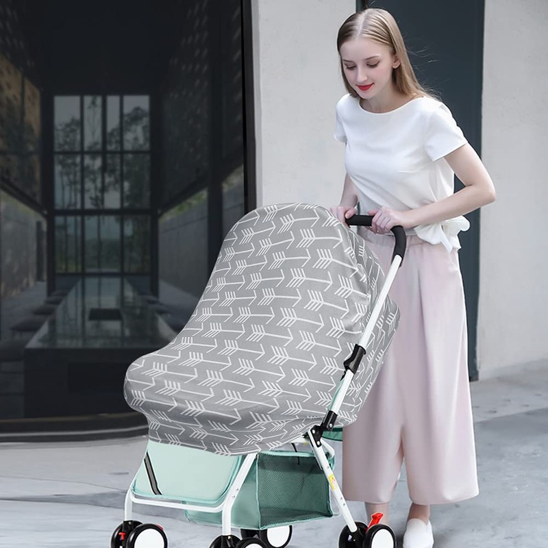 Yoofoss Nursing Cover Breastfeeding Scarf - Baby Car Seat Covers,