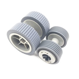 OKLILI PA03540-0001 PA03540-0002 Scanner Brake Roller + Pick Roller Pickup Roller Compatible with Fujitsu fi-6240Z fi-6140Z fi-6230Z fi-6130Z fi-6240 fi-6140 fi-6230 fi-6130 fi-6125 fi-6225