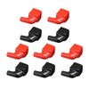 uxcell Battery Terminal Insulating Rubber Protector Covers for 8mm Terminal
