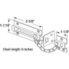 Prime-Line U 9911 Chain Door Guard with Slide Bolt, Solid