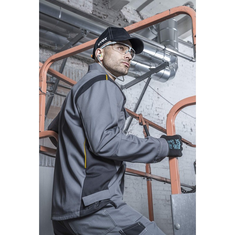 Uvex Uxucap_60-63 Industrial Bump Cap, Black, 60-63 Size