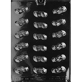Grandmama's Goodies AO030 Peanut Shaped Chocolate Candy Making Mold