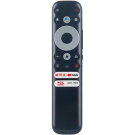 RC902N FMR1 Amtone Control remoto de voz de repuesto aplicable para TCL S546 R646 Mini-LED QLED 4K UHD Smart TV 55R646 65R646 75R646 75S546 65S546 55S546 50S546 85S444446 75S446 43S446 50S446 55S446