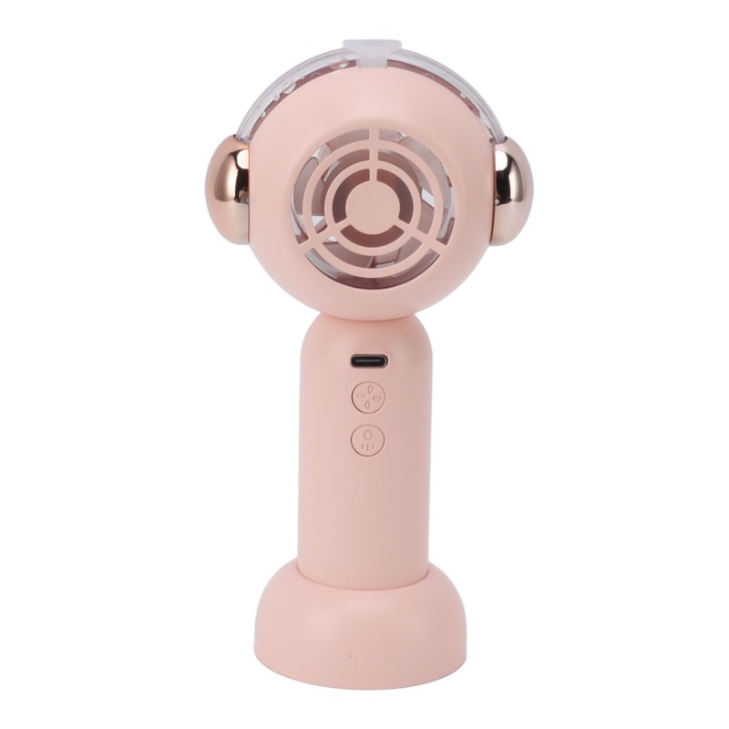 Lovely Handheld Misting Fan with Atomization Function USB Rechargeable Small