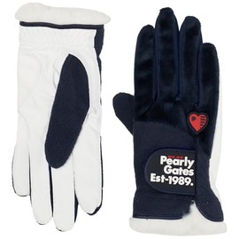[パーリーゲイツ] ユニセックス グローブ (New Historyロゴ柄) / ゴルフ 防寒 / 053-5185101 120_ネイビー L (23~24cm)