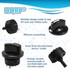 HQRP Rotary Switch with Knob 120V 8A 1-Pole 3-Way SP3T