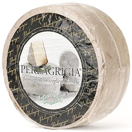 Italian Truffle Cheese Perlagrigia Wedge - 1 lb / 454 g (Not The Whole Wheel) - GUARANTEED OVERNIGHT