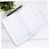 STOBOK Undated Planner Notebook for Student English Academic Portable Schedule