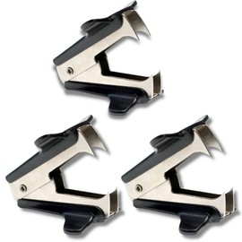 Staple remover tool, staple puller remover, jaw style, back to school, home, office pack of 3