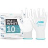 ACE PUre White Work Gloves - 10 Pairs of Sensitive