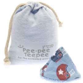 Pee Pee Teepee Football Blue with Laundry Bag 5 Pieces Baby boy Pee Shield Babyboy Essentials peepeeeteepee Baby boy Teepee Pee Shield Pee Covers