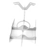 Stainless Steel Chicken Stand Removable Portable MotorcycleShape BBQ Roaster Stand