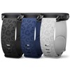 Huadea 3 Pack 22mm Leopard Engraved Watch Bands Compatible With