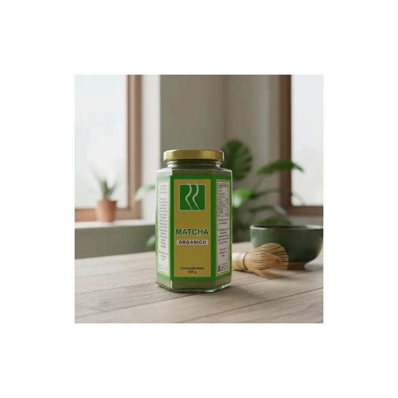 Matcha 100 Orgánica Y Natural En Polvo 225g (2 Piezas)