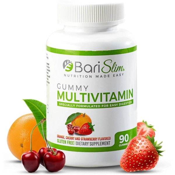 BariSlim Bariatric Chewable Multivitamin Gummies– Specially Formulated Gummy ...