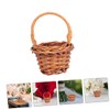12Pcs Miniature Baskets Handheld Woven Baskets for Home Office Decor