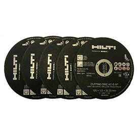 HILTI AC-D SP 125 Stainless Steel Cutting Disc 1.0 mm Universal Premium Flex Disc Pack of 5